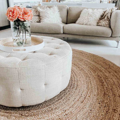 Sayulita Round Jute Rug