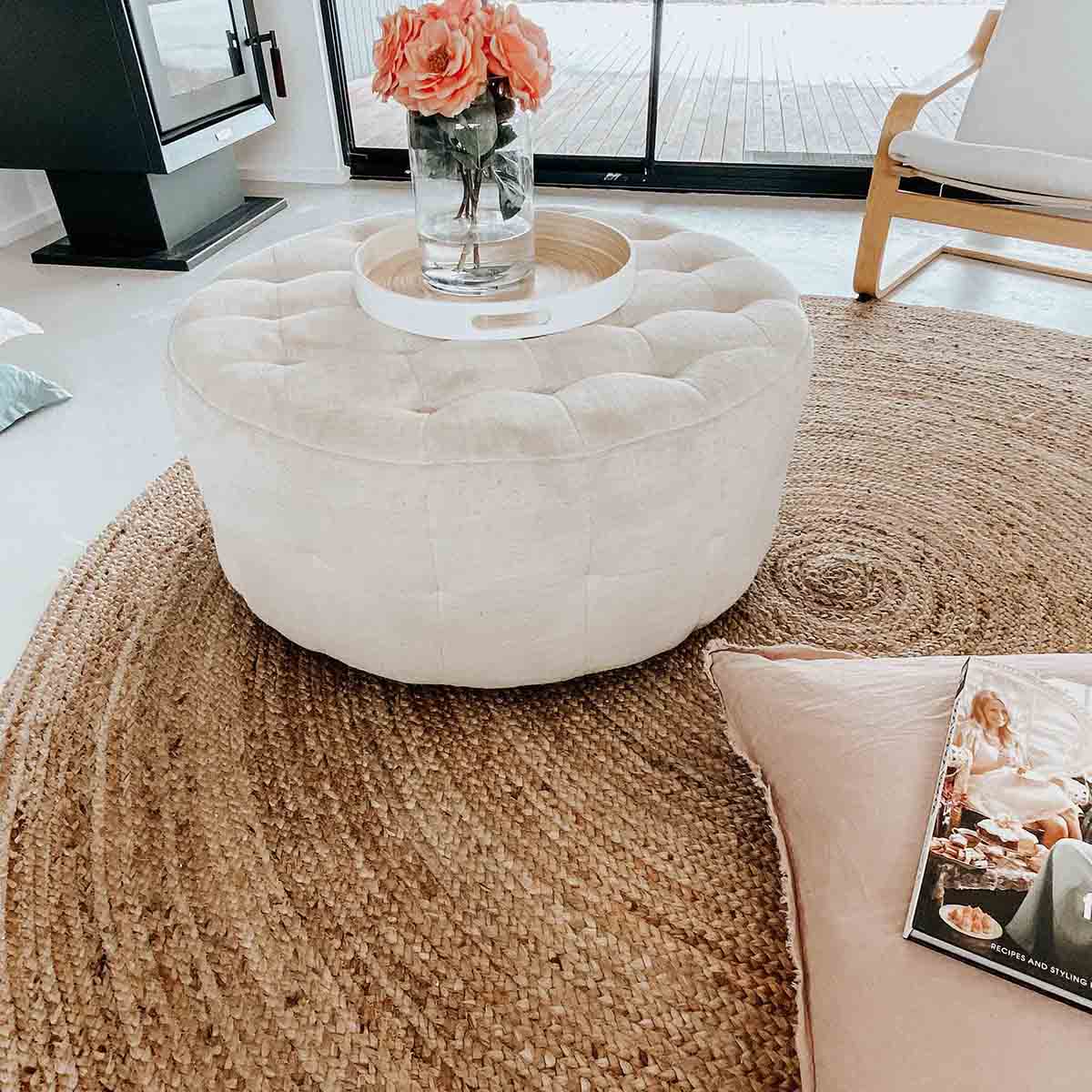 Sayulita Round Jute Rug