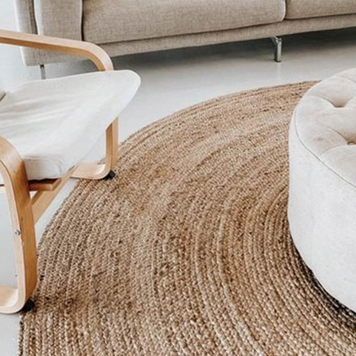 Sayulita Round Jute Rug