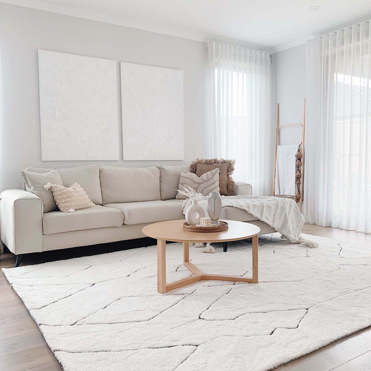 Tahlee Tribal Shag Rug