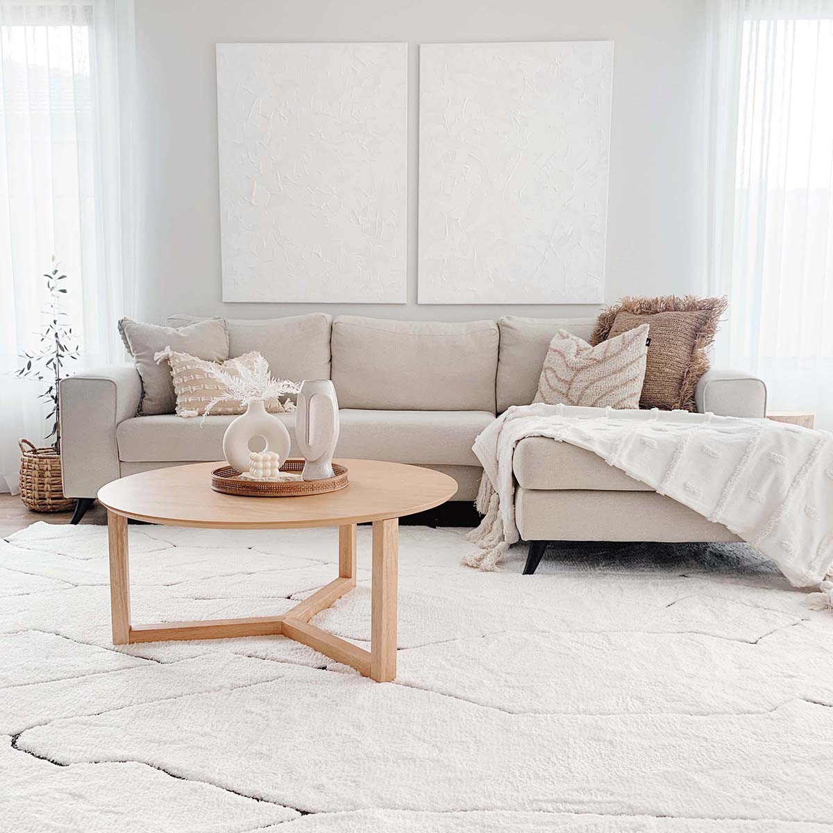 Tahlee Tribal Shag Rug