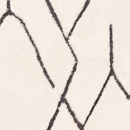 Tahlee Round Tribal Shag Rug