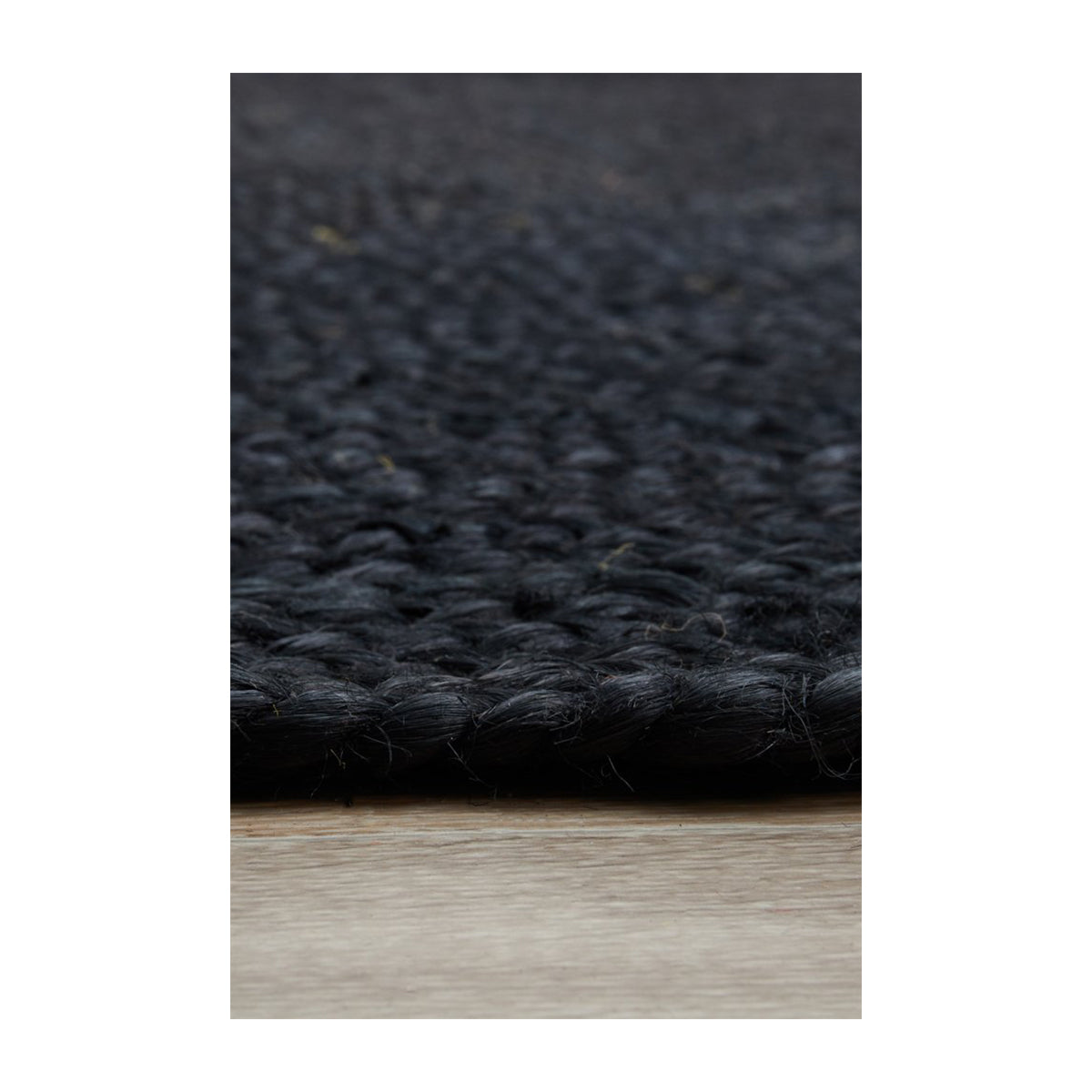 Bondi Oval Rug (Black)