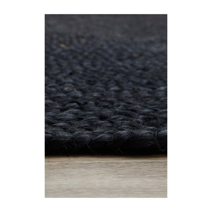 Bondi Oval Rug (Black)