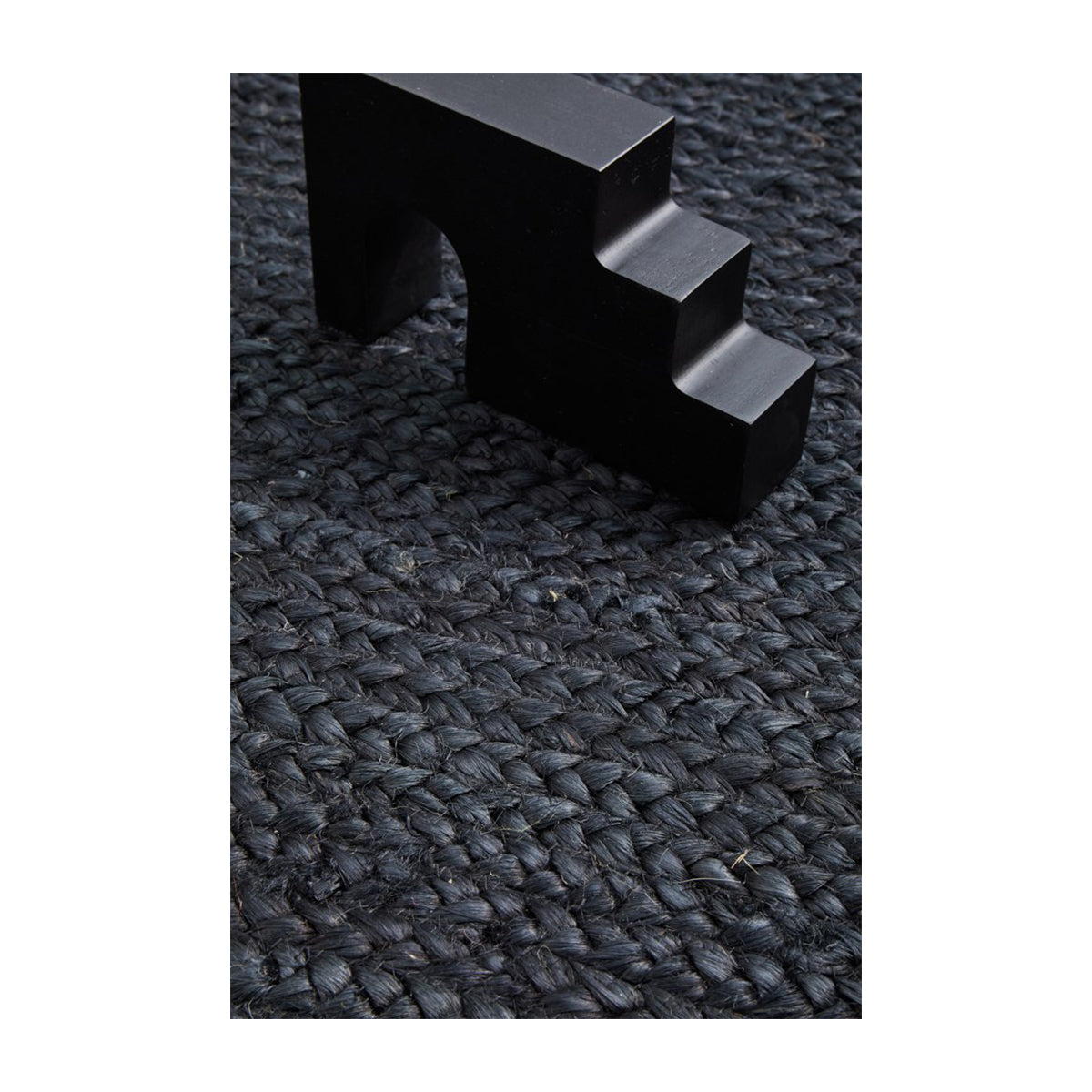 Bondi Oval Rug (Black)