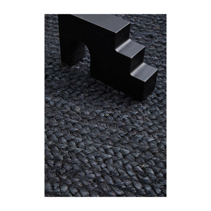 Bondi Oval Rug (Black)