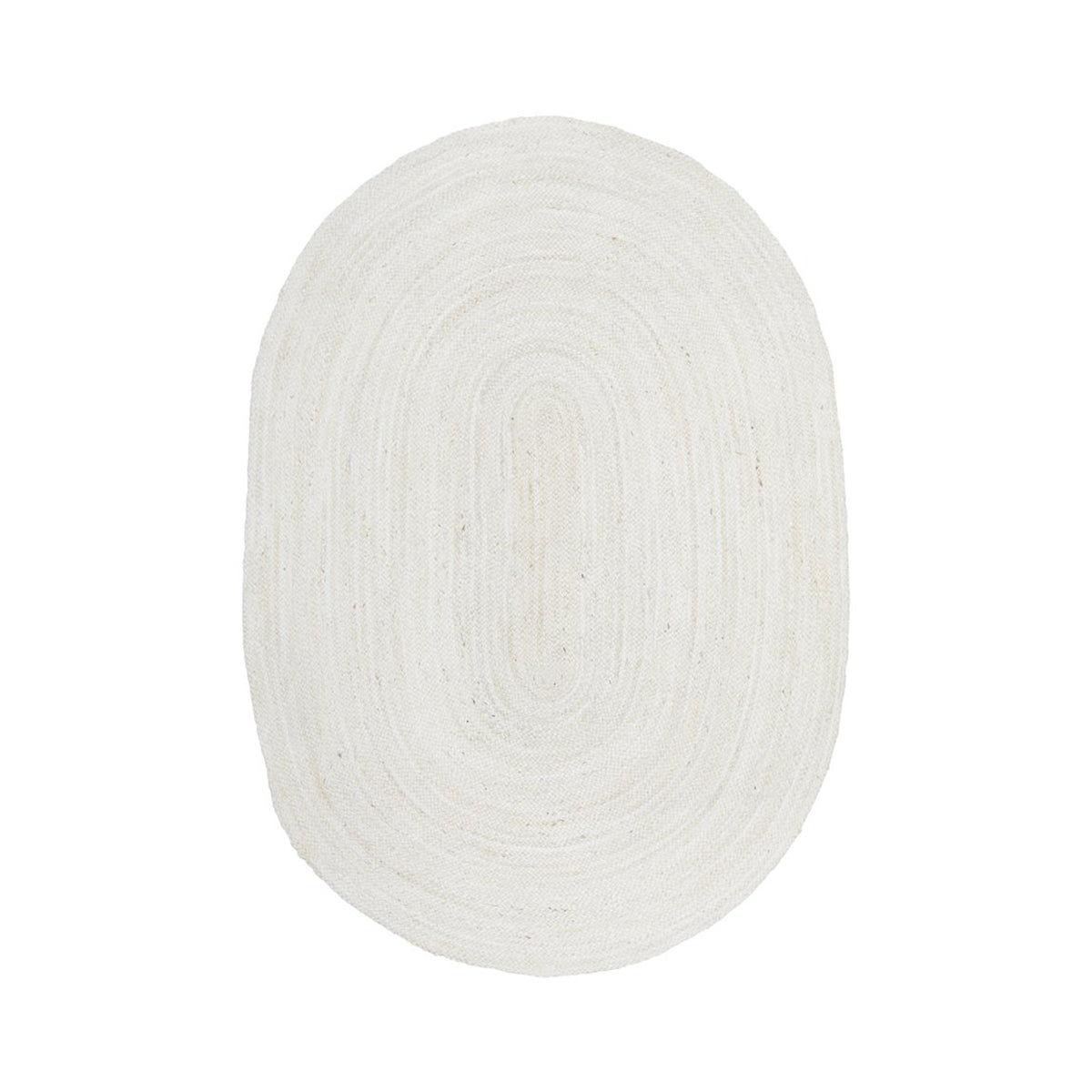 Bondi Oval Rug (White)