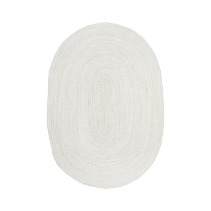 Bondi Oval Rug (White)