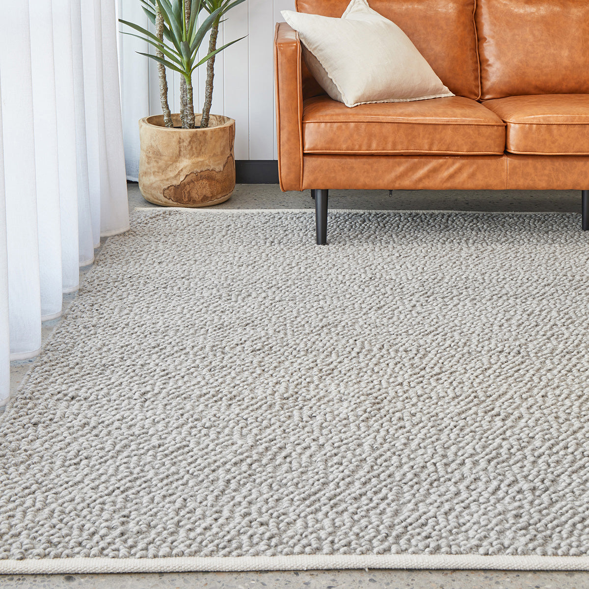Boucle Textured Rug