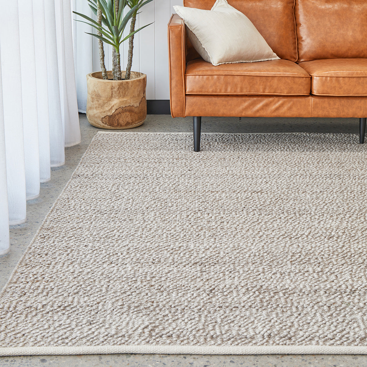 Boucle Textured Rug