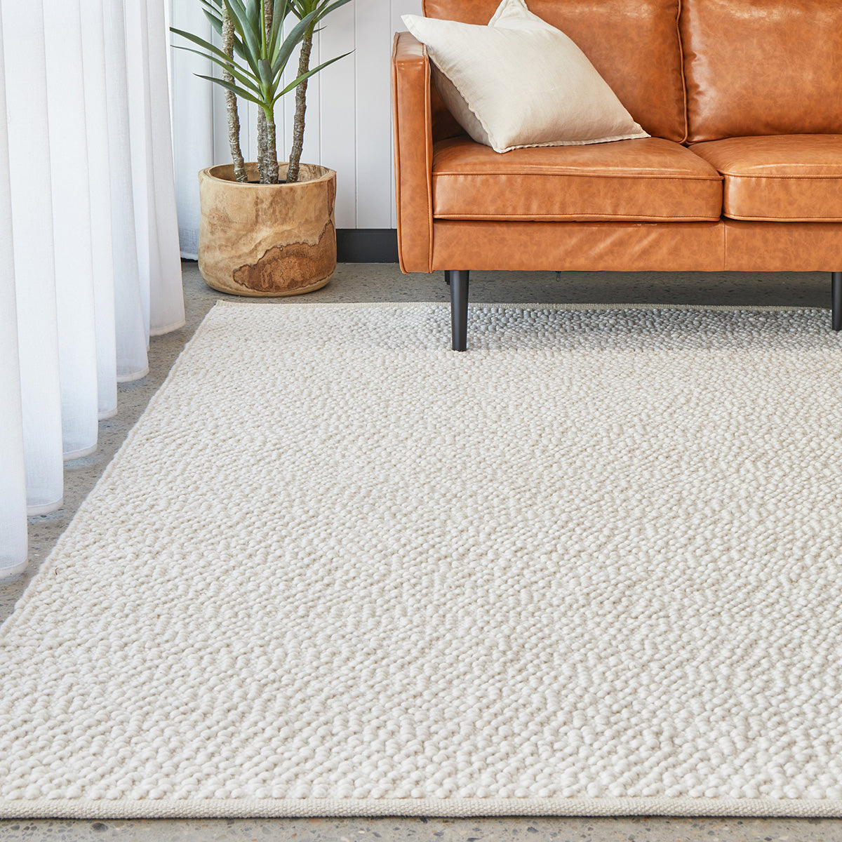 Boucle Textured Rug