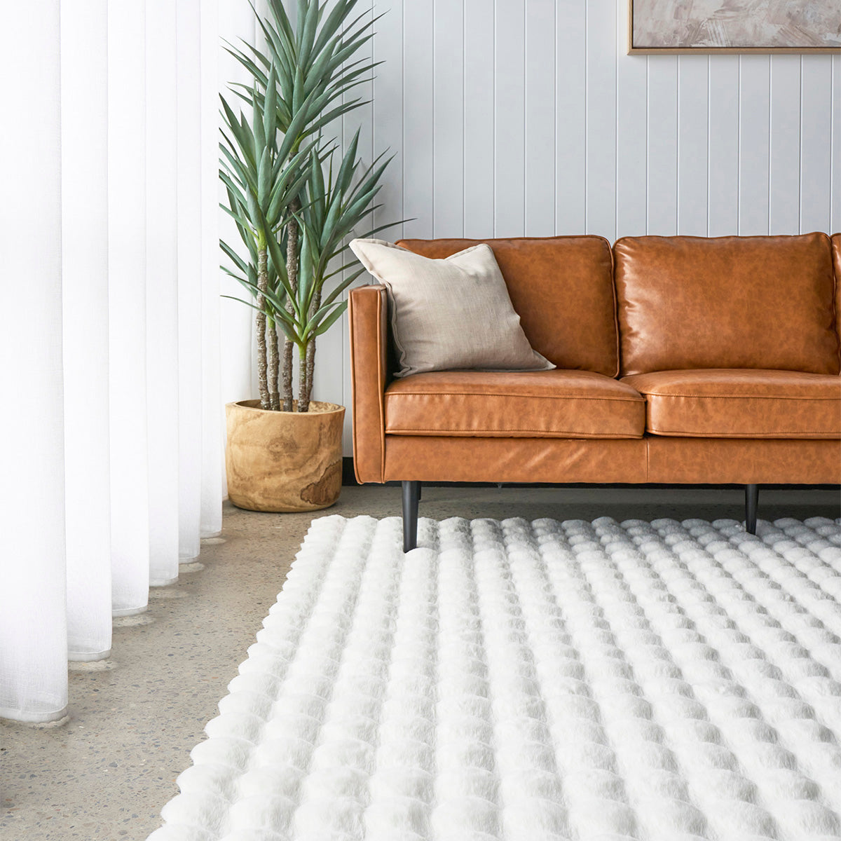 Bubble Washable Rug