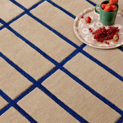 Marimekko Tiiliskivi (Bright Blue)