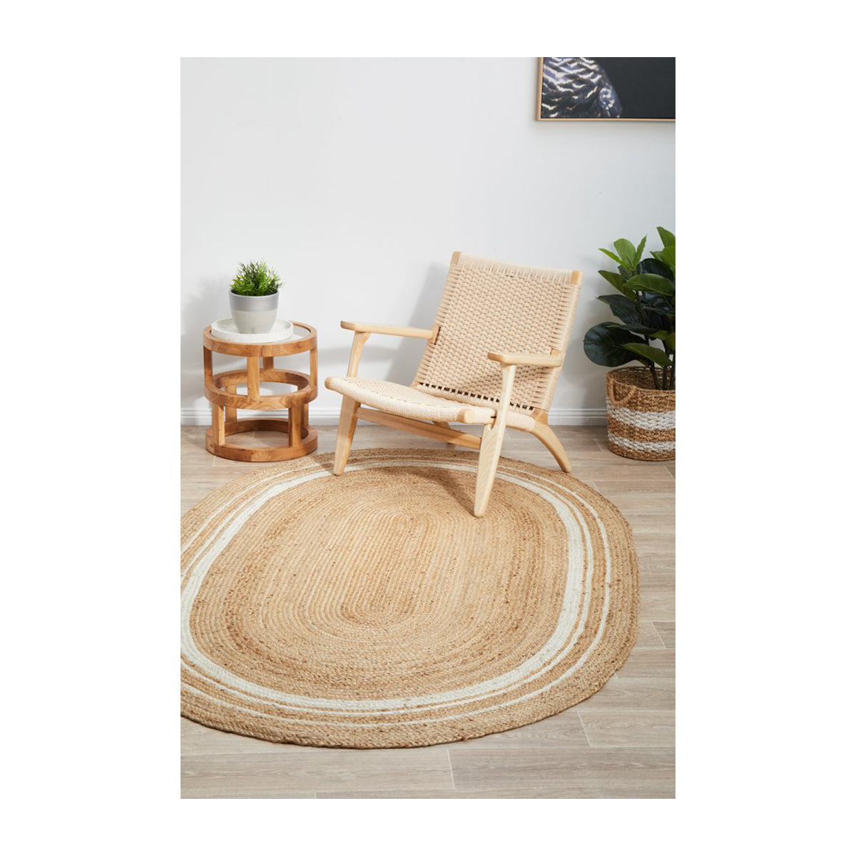 Noosa 111 Oval Rug (Natural)