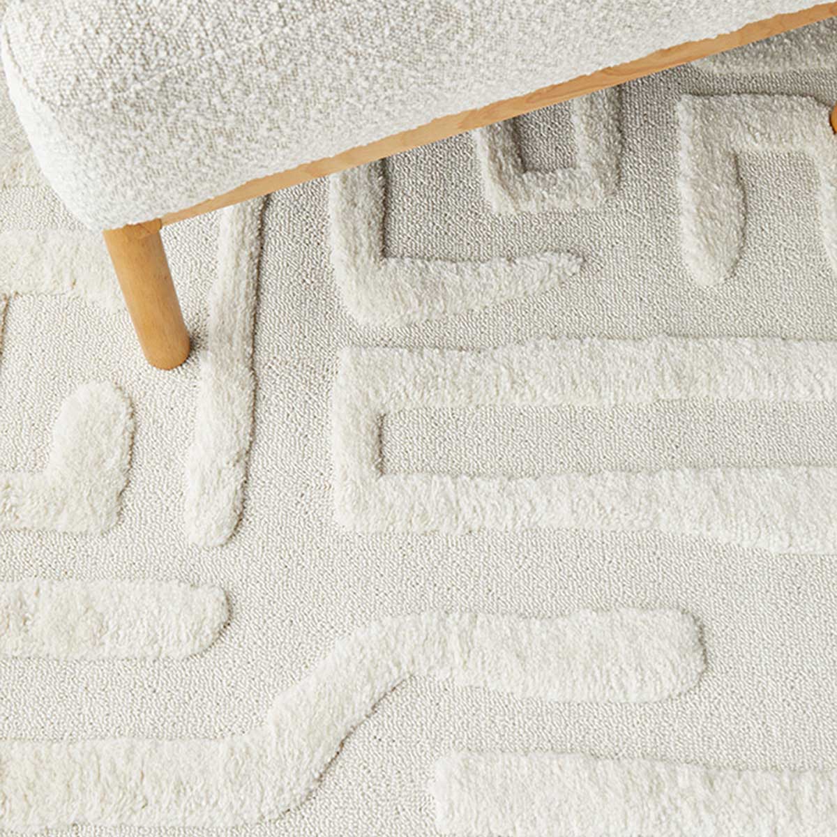 Serenade Arlo Rug (White)