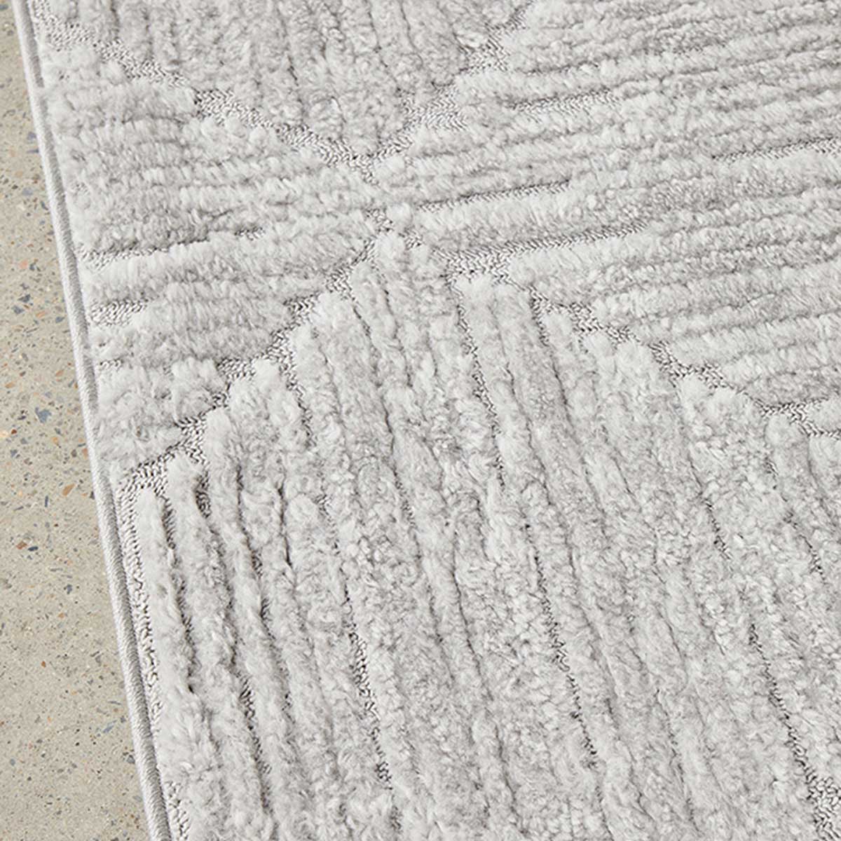 Serenade Shilo Rug (Silver)