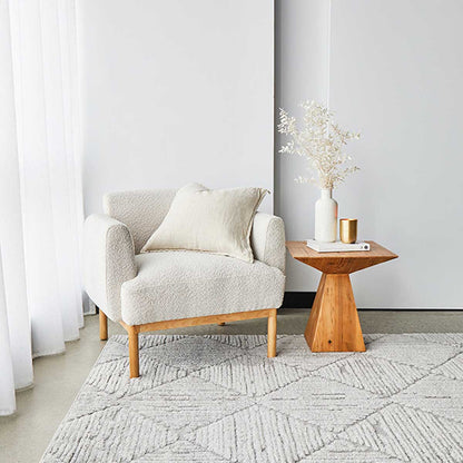 Serenade Shilo Rug (Silver)