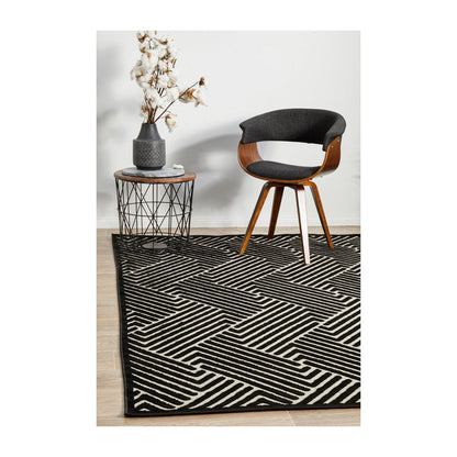 York Rug (Black/Gold)