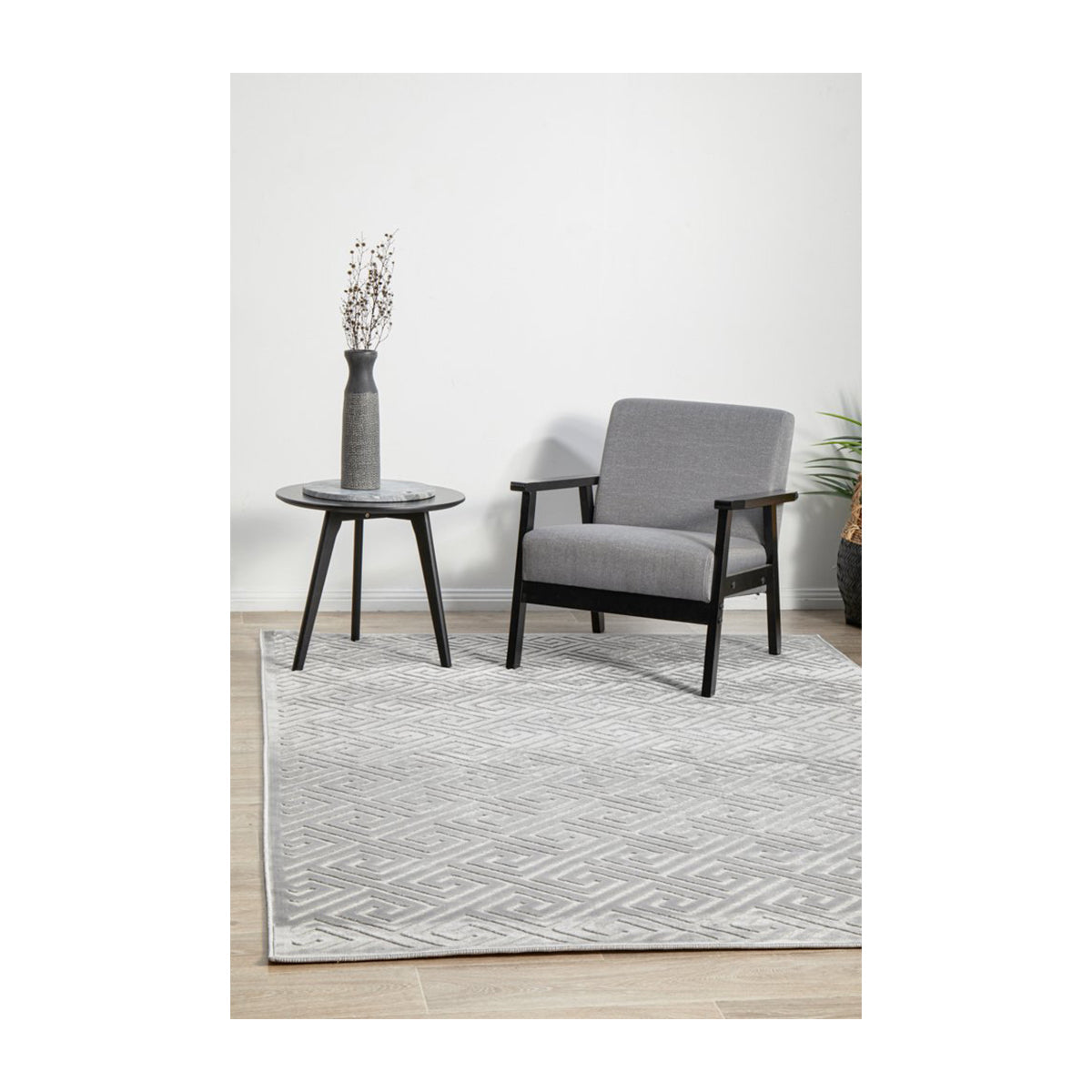 York Rug (Silver)