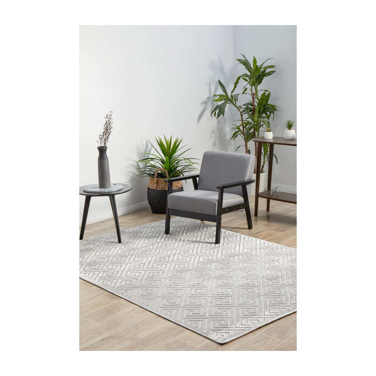 York Rug (Silver)