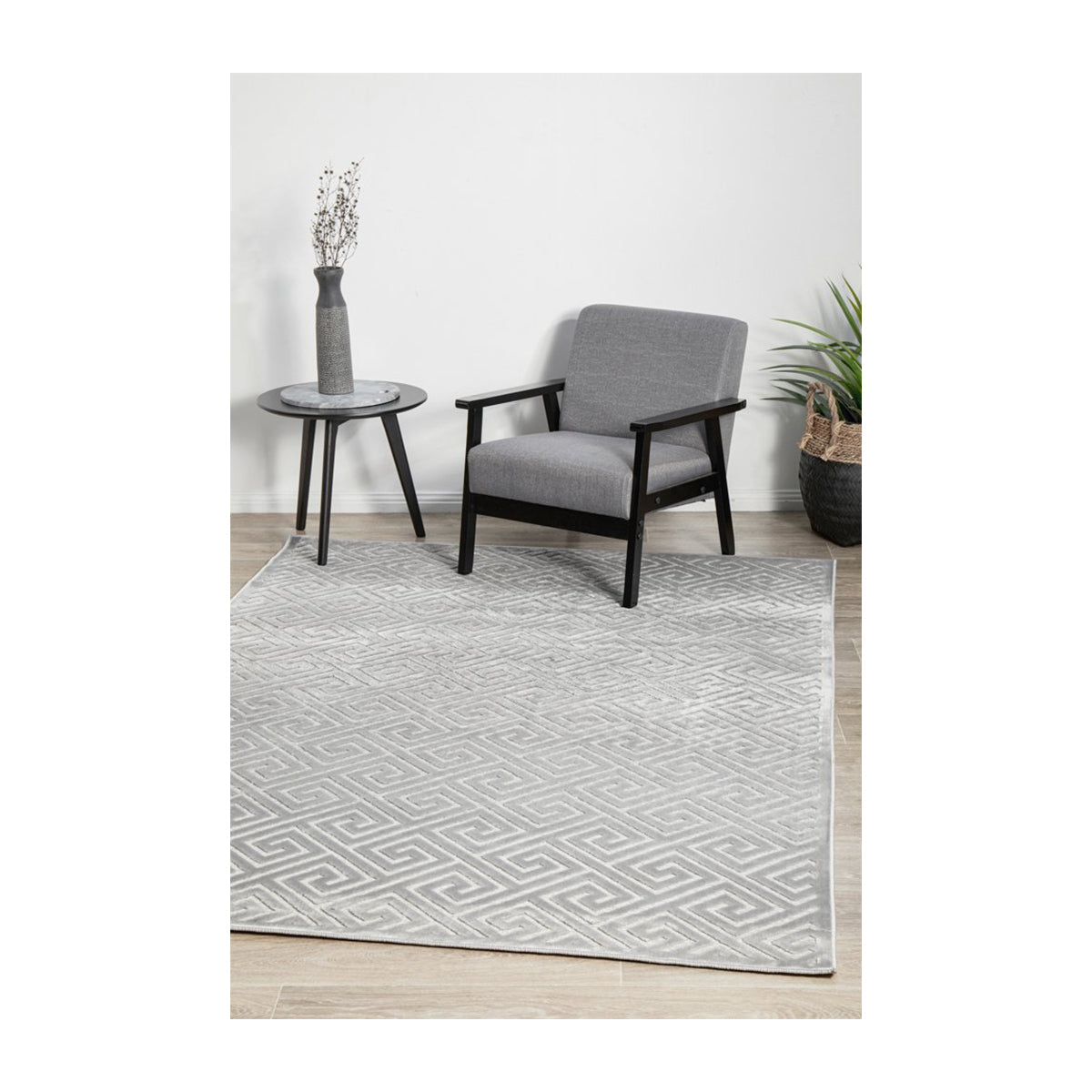 York Rug (Silver)