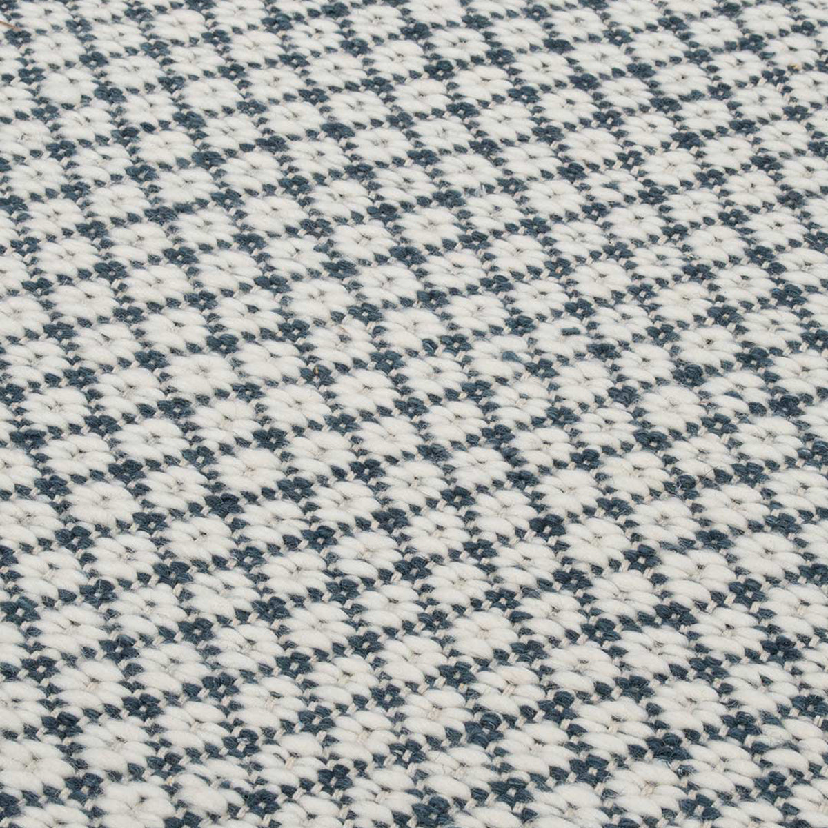 Rubick Rug (Blue, Ivory)