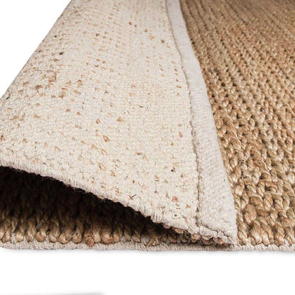 Indigo Braided Jute Runner Rug