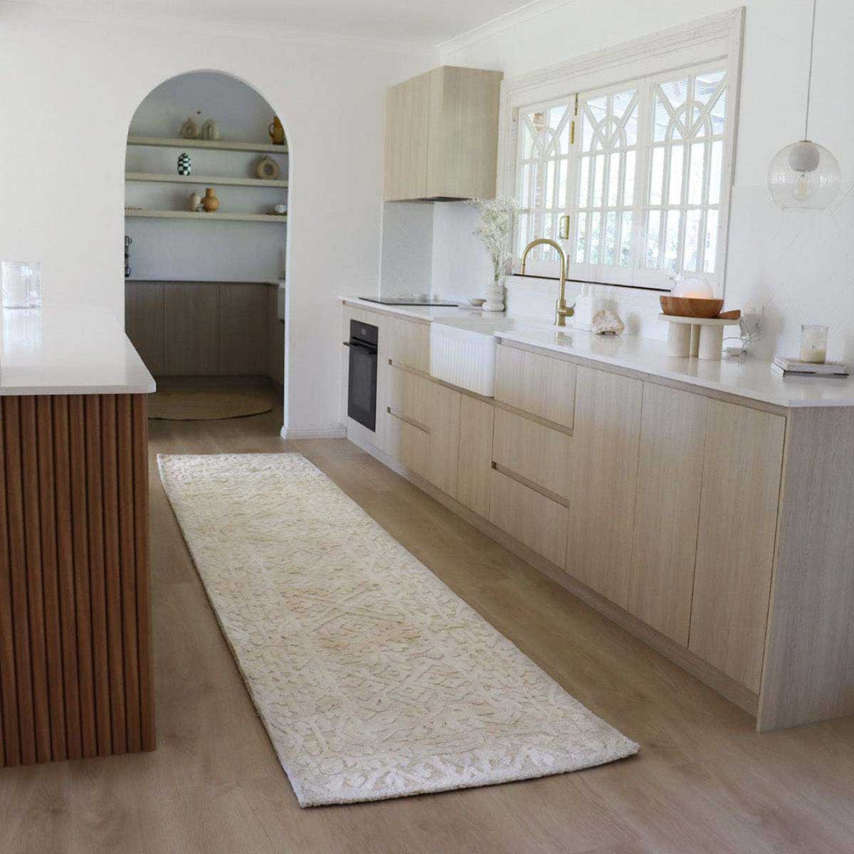 Josephine Tribal Transitional Runner Rug