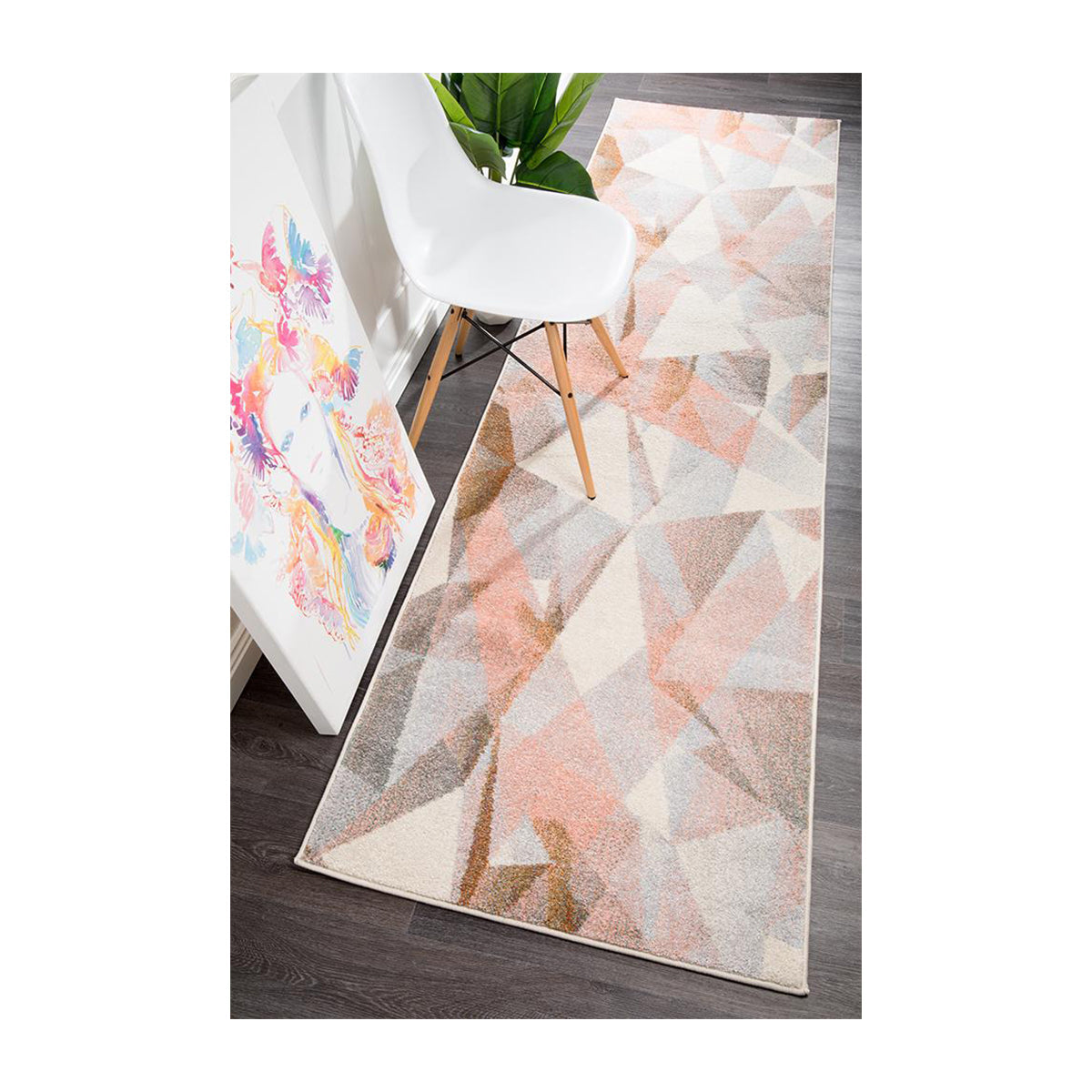 Dimensions 425 Runner Rug (Blush)