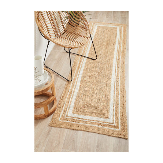 Noosa 111 Rectangle Runner Rug (Natural)