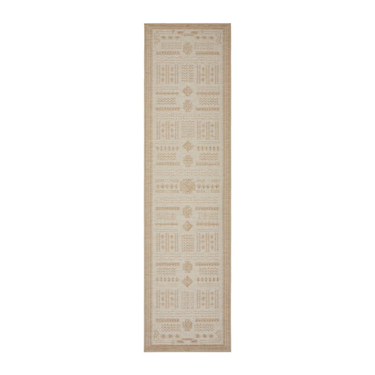 Patio Ziggy Runner Rug (Natural)