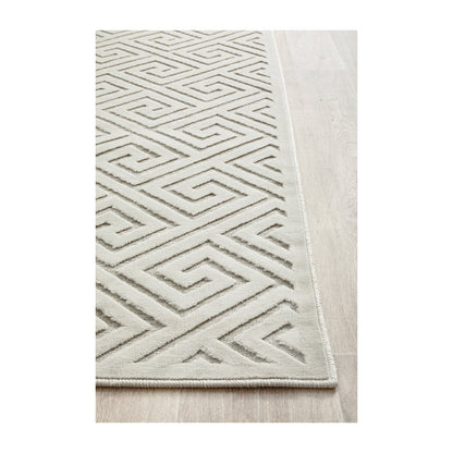 York Runner Rug (Natural White)