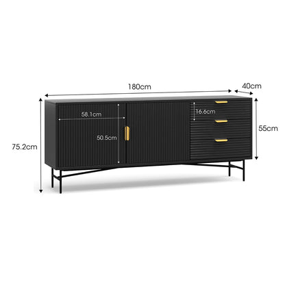 Marco Modern Ripple Sideboard
