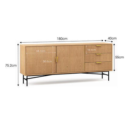 Marco Modern Ripple Sideboard