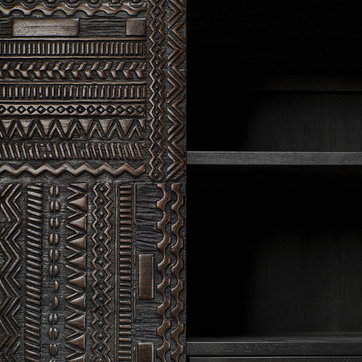 Tabwa 2 Door and 2 Drawer Cupboard