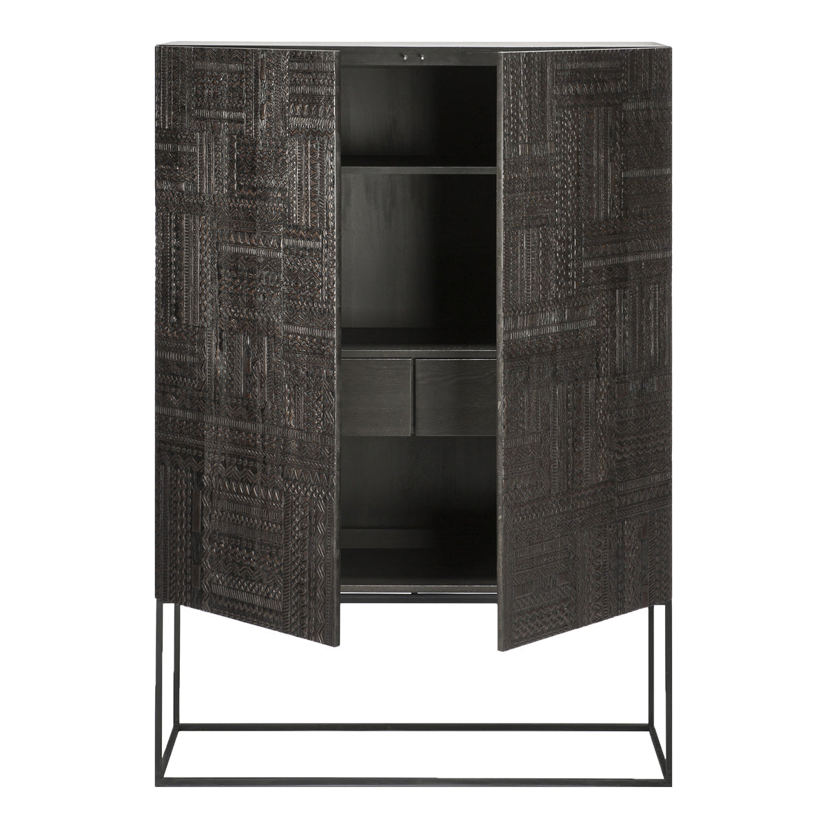 Tabwa 2 Door and 2 Drawer Cupboard