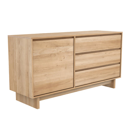 Wave 1 Door & 3 Drawer Sideboard