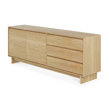 Wave 2 Door & 3 Drawer Sideboard