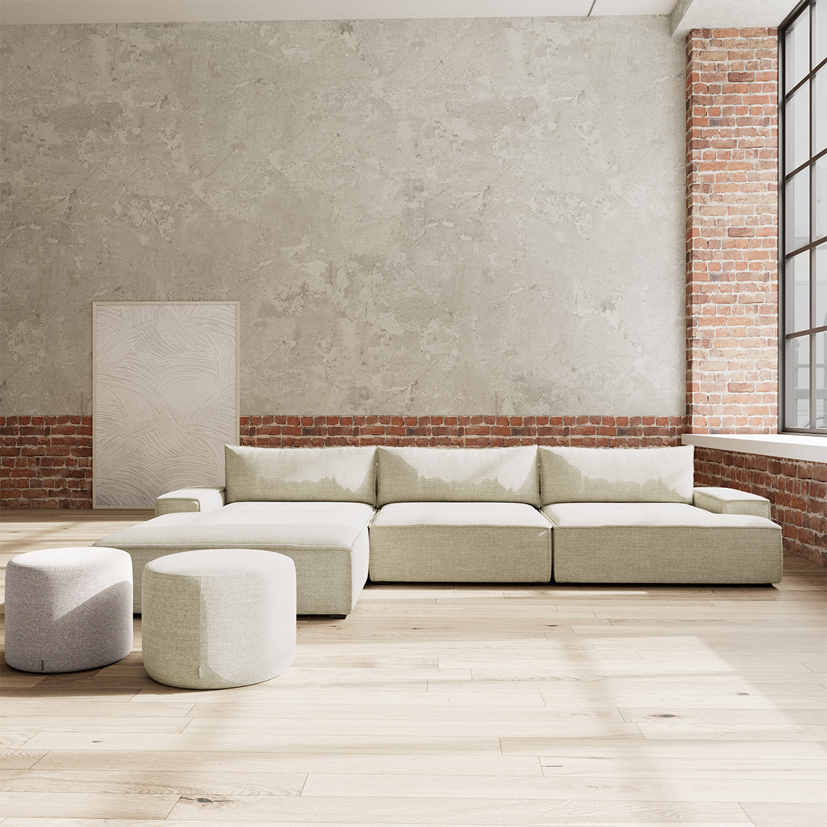 Daphne 1 Seater Left Arm Modular Sofa