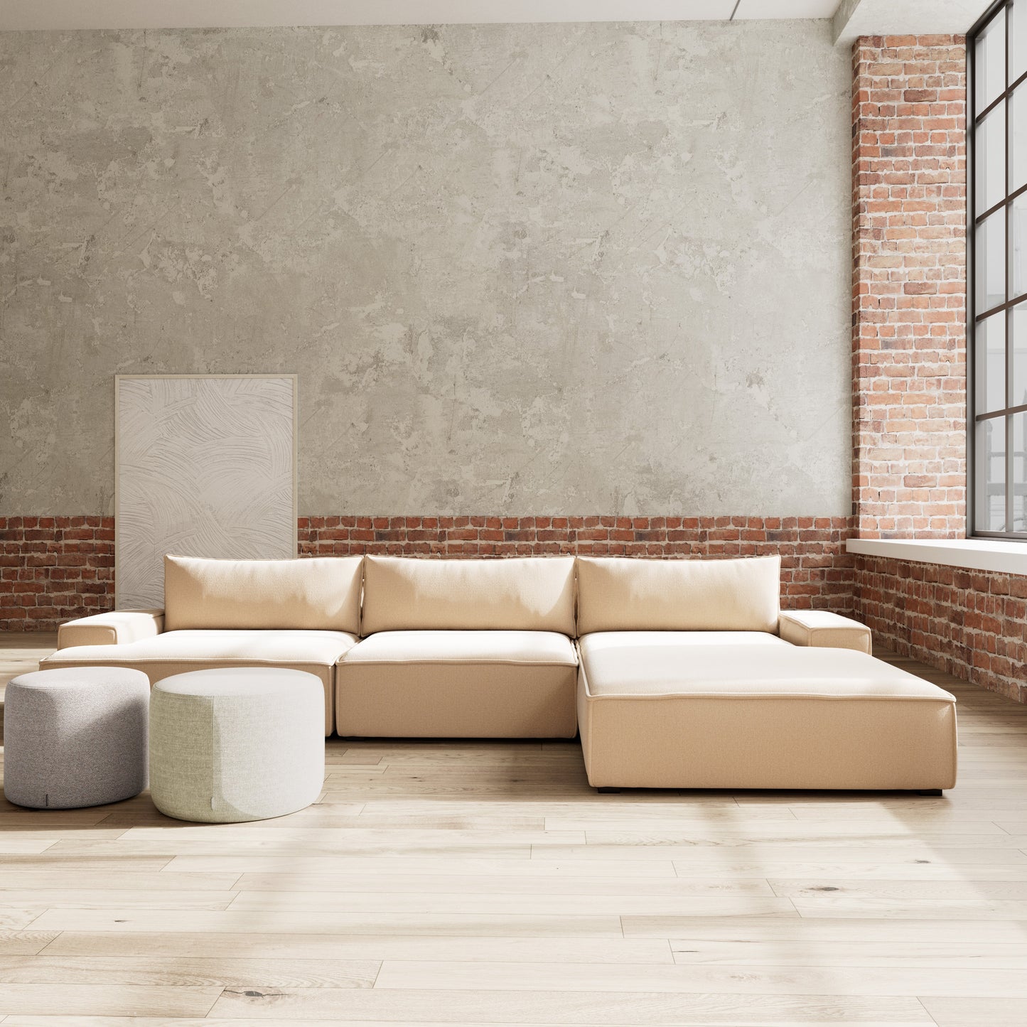 Daphne 1 Seater Right Arm Modular Sofa