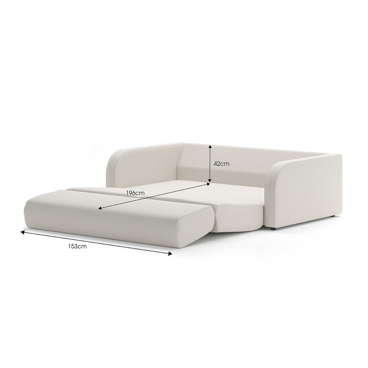 Aubrey 2.5 Seater Sofa Bed