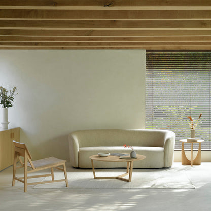 Ellipse 3 Seater Fabric Sofa