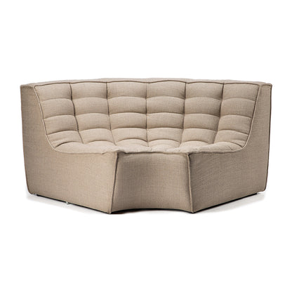 N701 Round Corner Seater Sofa