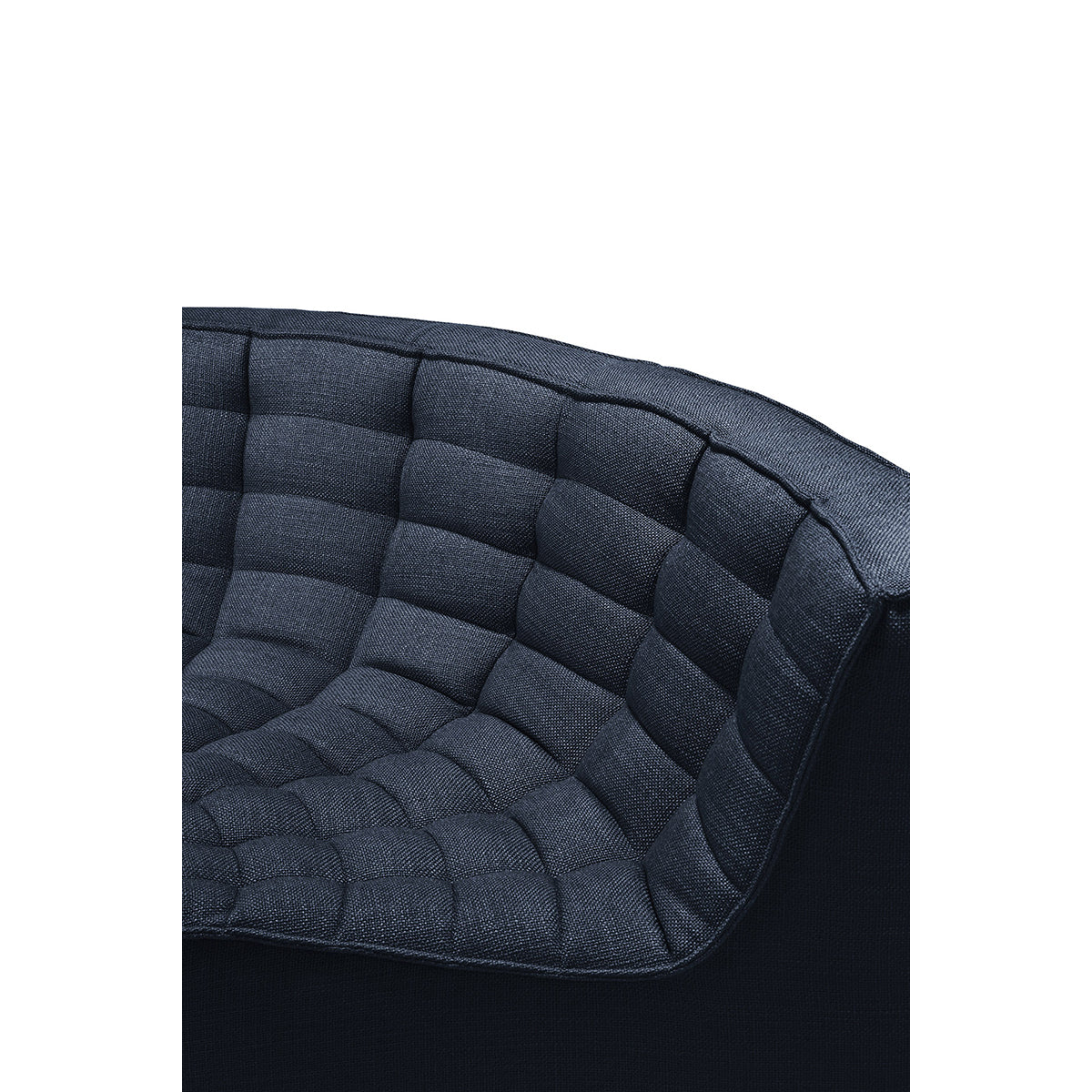 N701 Eco Fabric Round Corner Seater Sofa