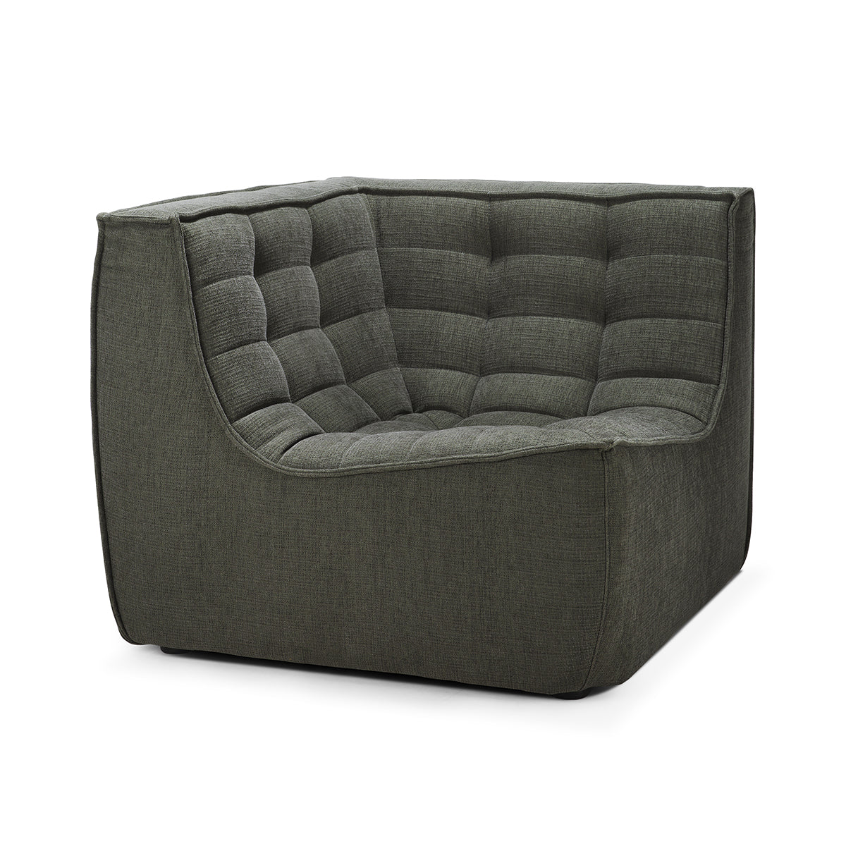 N701 Eco Fabric Corner Seater Sofa