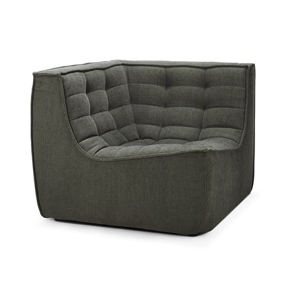 N701 Eco Fabric Corner Seater Sofa