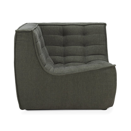 N701 Eco Fabric Corner Seater Sofa