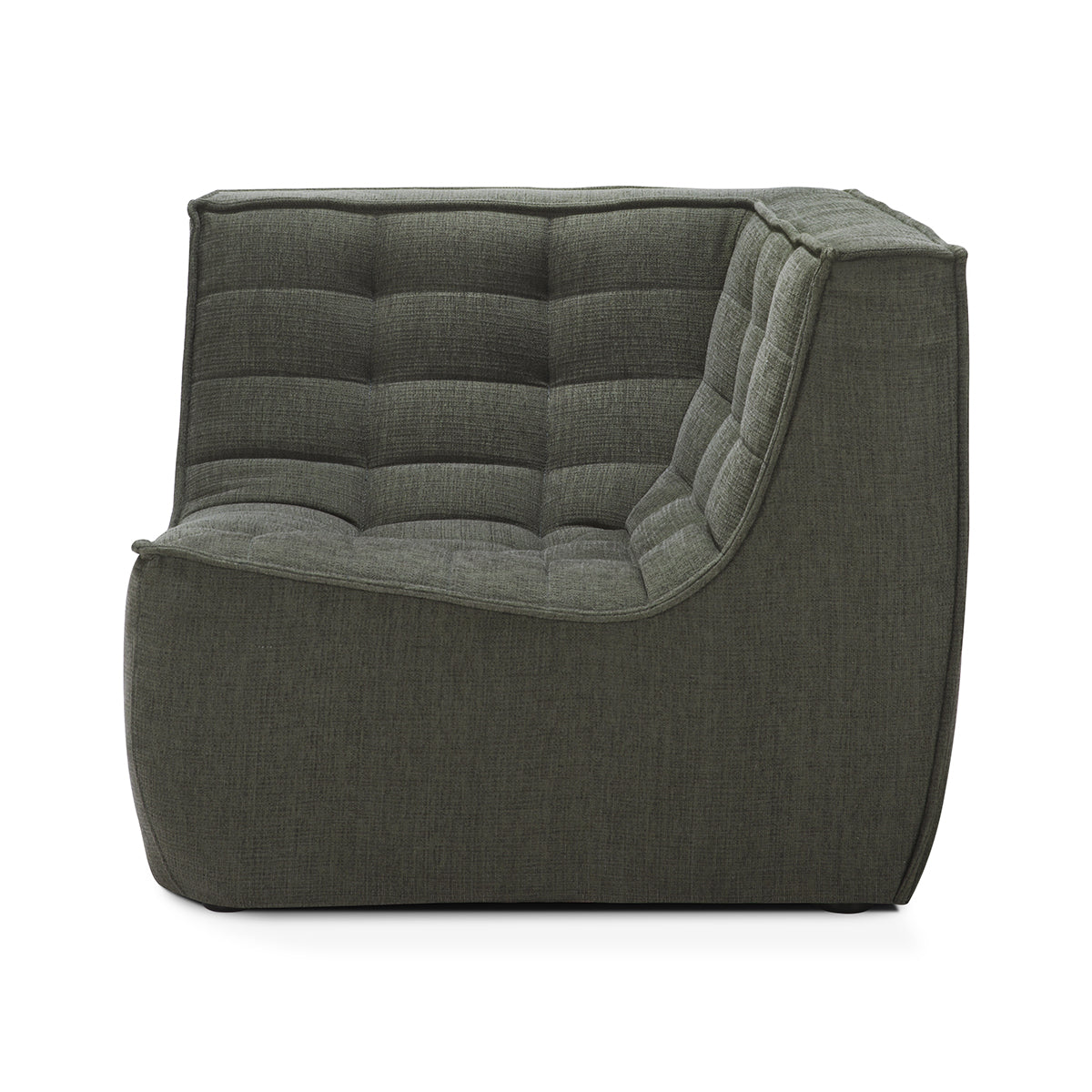 N701 Eco Fabric Corner Seater Sofa