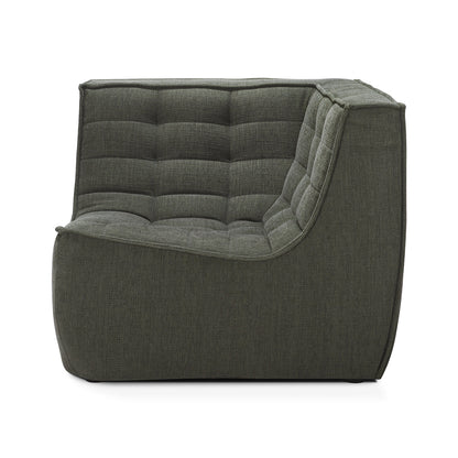 N701 Eco Fabric Corner Seater Sofa
