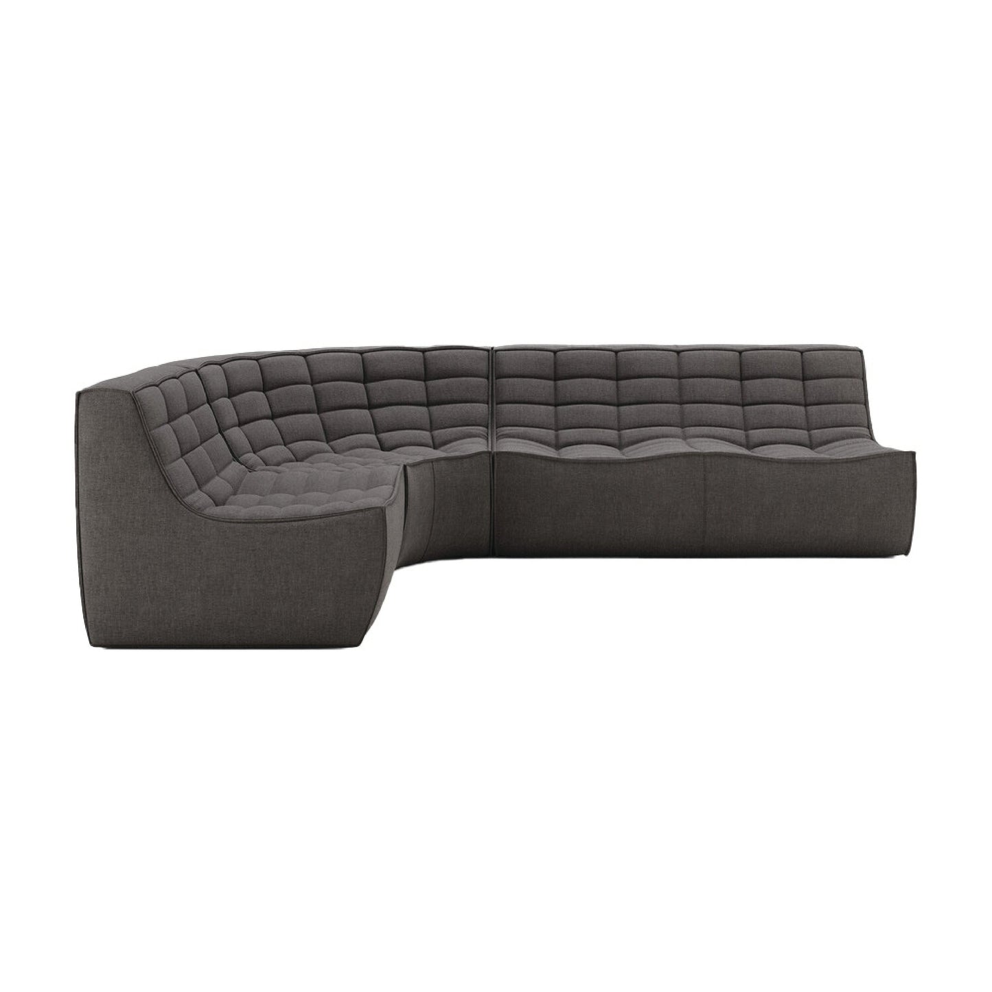 N701 4 Seater Modular Round Corner Sofa